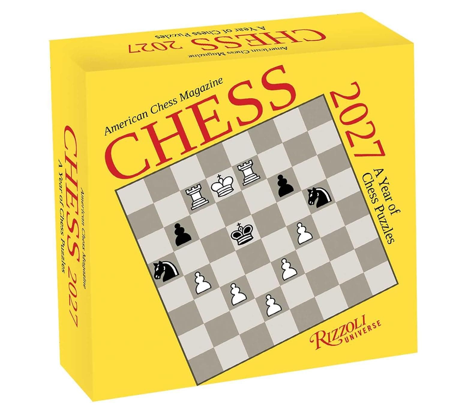 Chess 2027 Day-to-Day Calendar