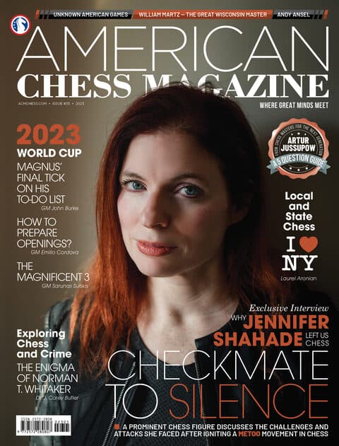 American Chess Magazine issue #35 cover