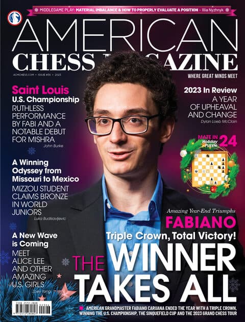 American Chess Magazine issue #36 cover