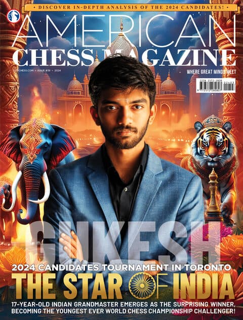 American Chess Magazine issue #39 cover