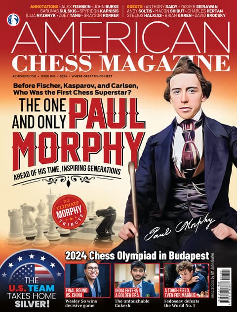 American Chess Magazine issue #41 cover