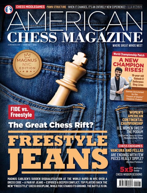American Chess Magazine issue #43 cover