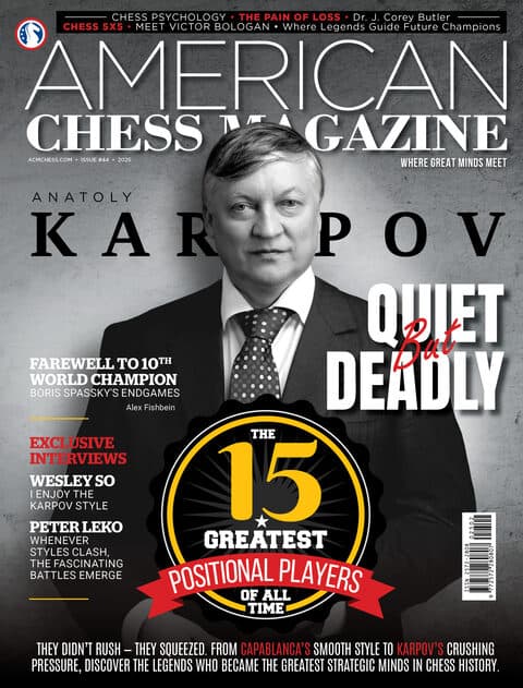 American Chess Magazine issue #44 cover