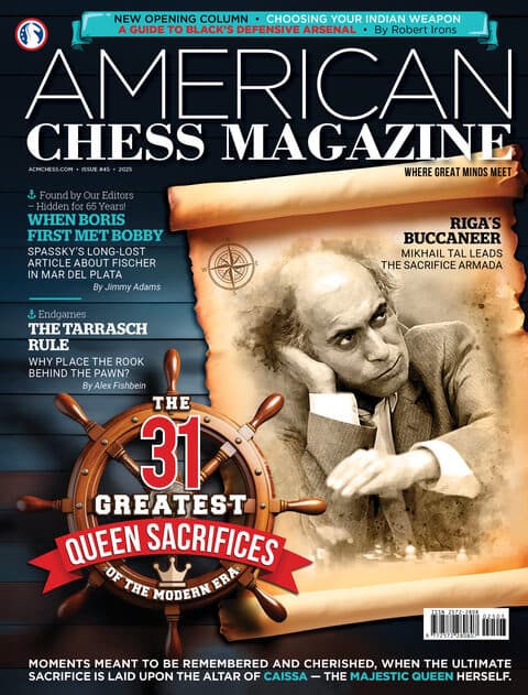 American Chess Magazine issue #45 cover