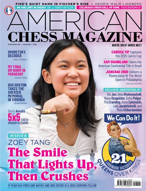 American Chess Magazine issue #46 cover