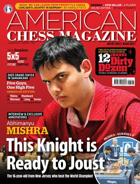American Chess Magazine issue #47 cover