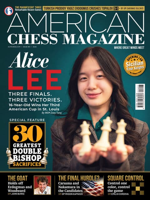 American Chess Magazine issue #51 cover