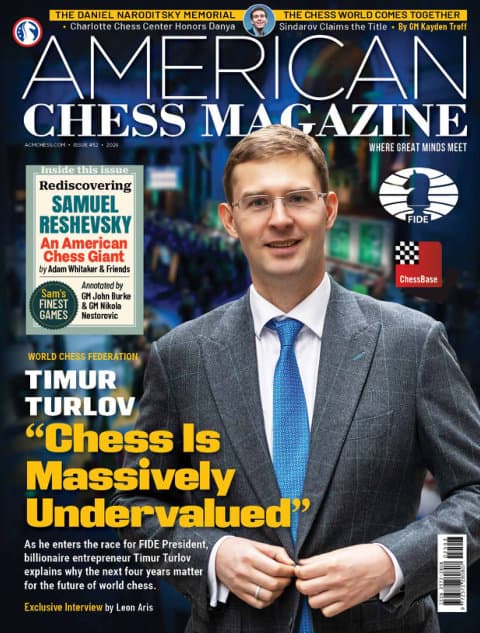 American Chess Magazine issue #52 cover