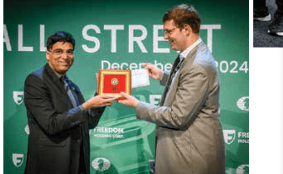 Viswanathan Anand and Timur Turlov