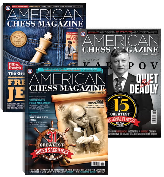 American Chess Magazine — sample issue covers