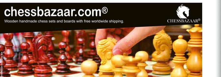 chessbazaar advertisement printed in American Chess Magazine