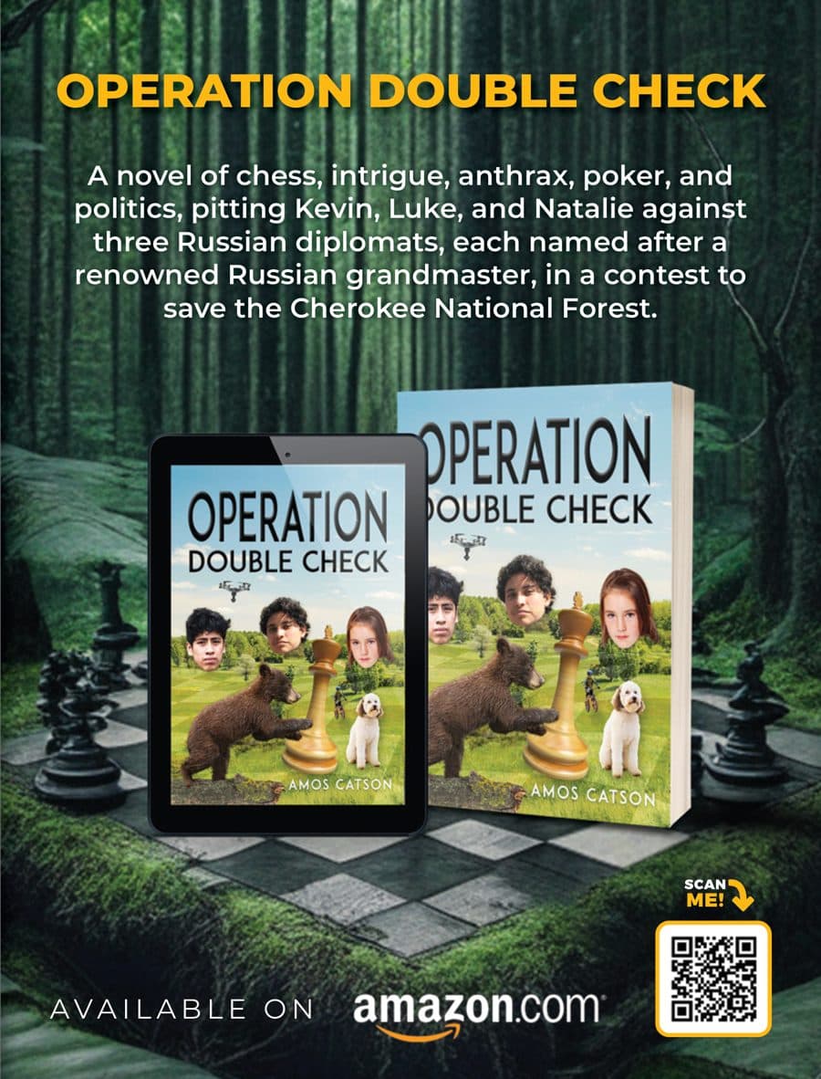 Operation Double Check advertisement printed in American Chess Magazine