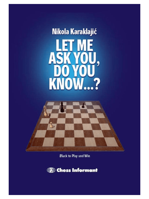 Let Me Ask You, Do You Know?