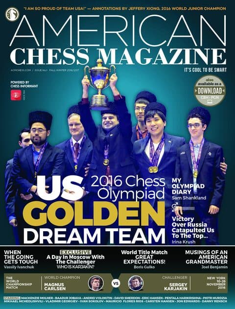 American Chess Magazine issue #01 cover