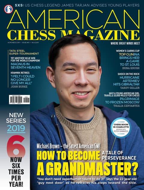 American Chess Magazine issue #10 cover