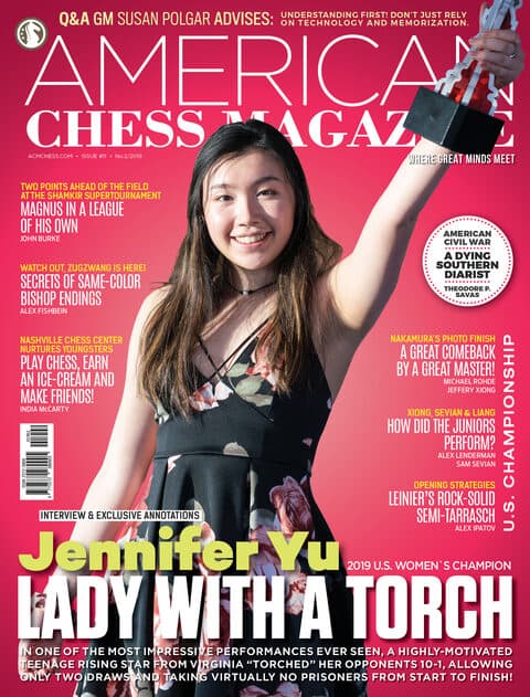 American Chess Magazine issue #11 cover