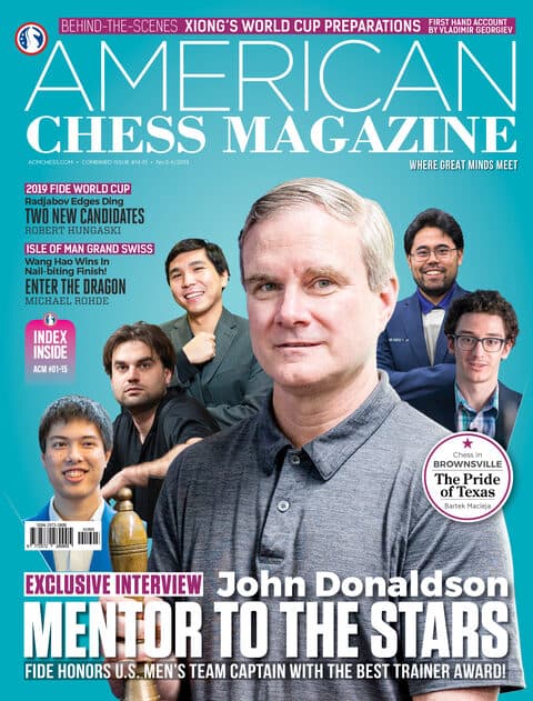 American Chess Magazine issue #14/15 cover