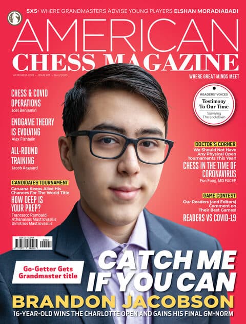 American Chess Magazine issue #17 cover