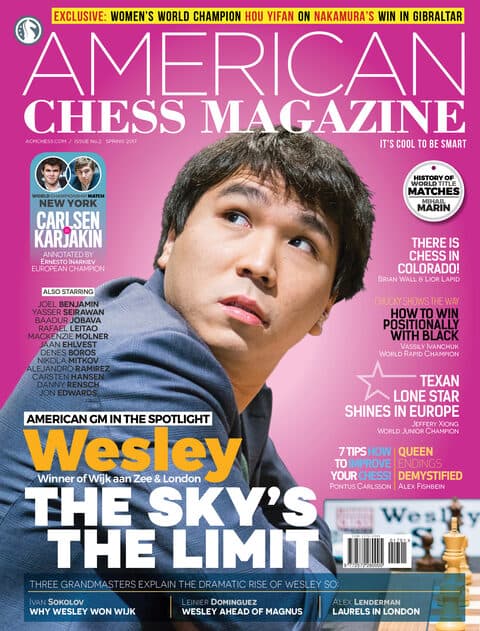 American Chess Magazine issue #02 cover