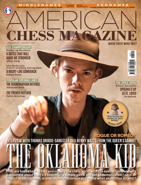 American Chess Magazine issue #20 cover