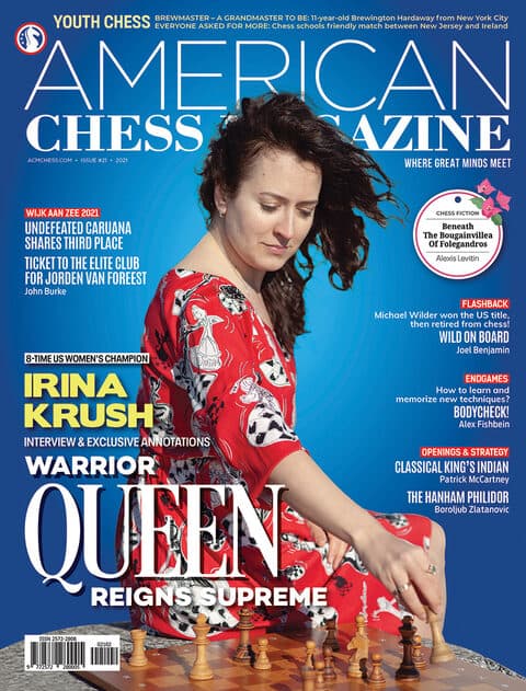American Chess Magazine issue #21 cover