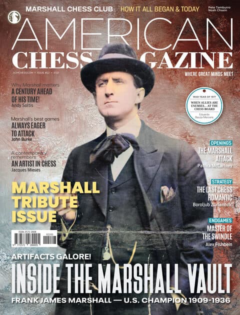 American Chess Magazine issue #22 cover