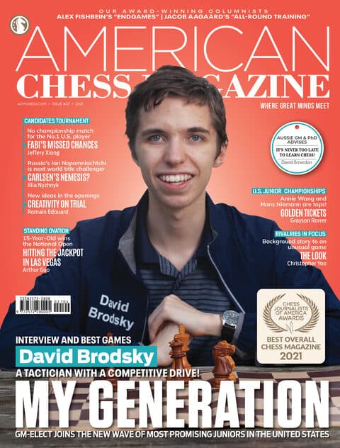 American Chess Magazine issue #23 cover