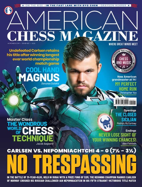 American Chess Magazine issue #25 cover