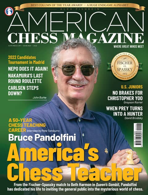 American Chess Magazine issue #28 cover