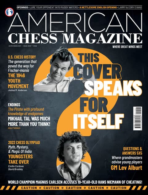 American Chess Magazine issue #29 cover