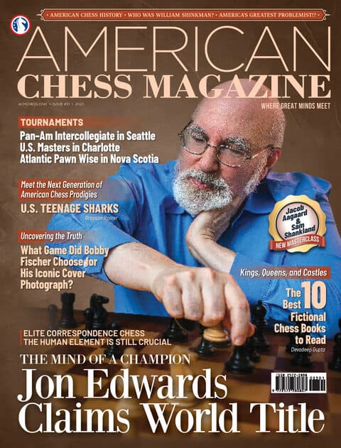 American Chess Magazine issue #31 cover