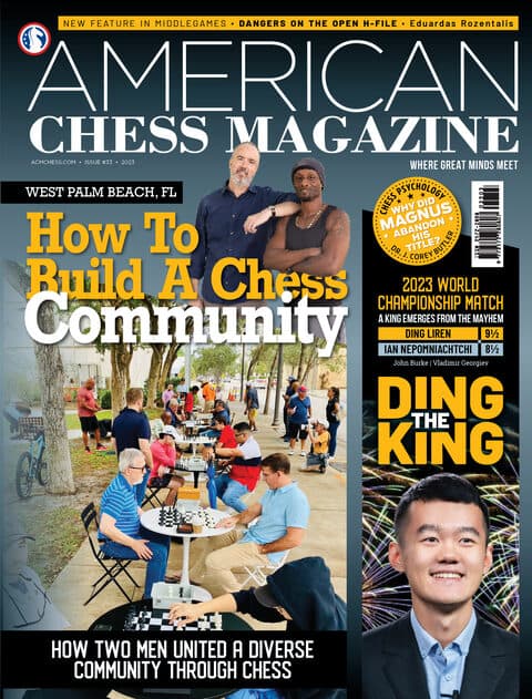 American Chess Magazine issue #33 cover